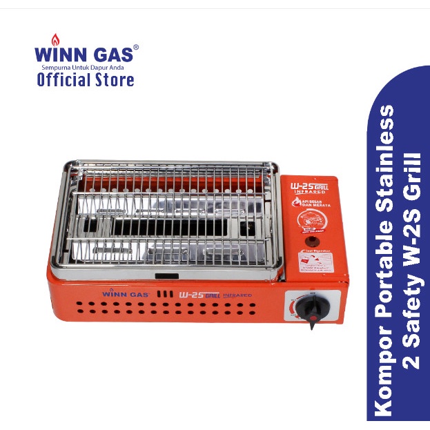 Griller Portable Winn gas W-2S Grill