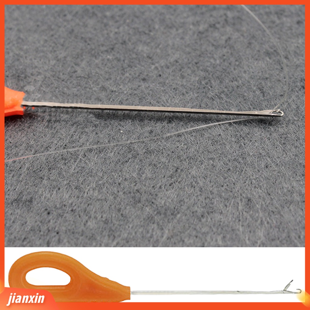 (In Stock) Memancing Rambut Rig Portable Non-slip Handle Ujung Tajam Anti-Karat Tahan Lama Memikat Penembus Mini Stainless Steel Tandon Memancing Umpan Jarum Alat Pancing