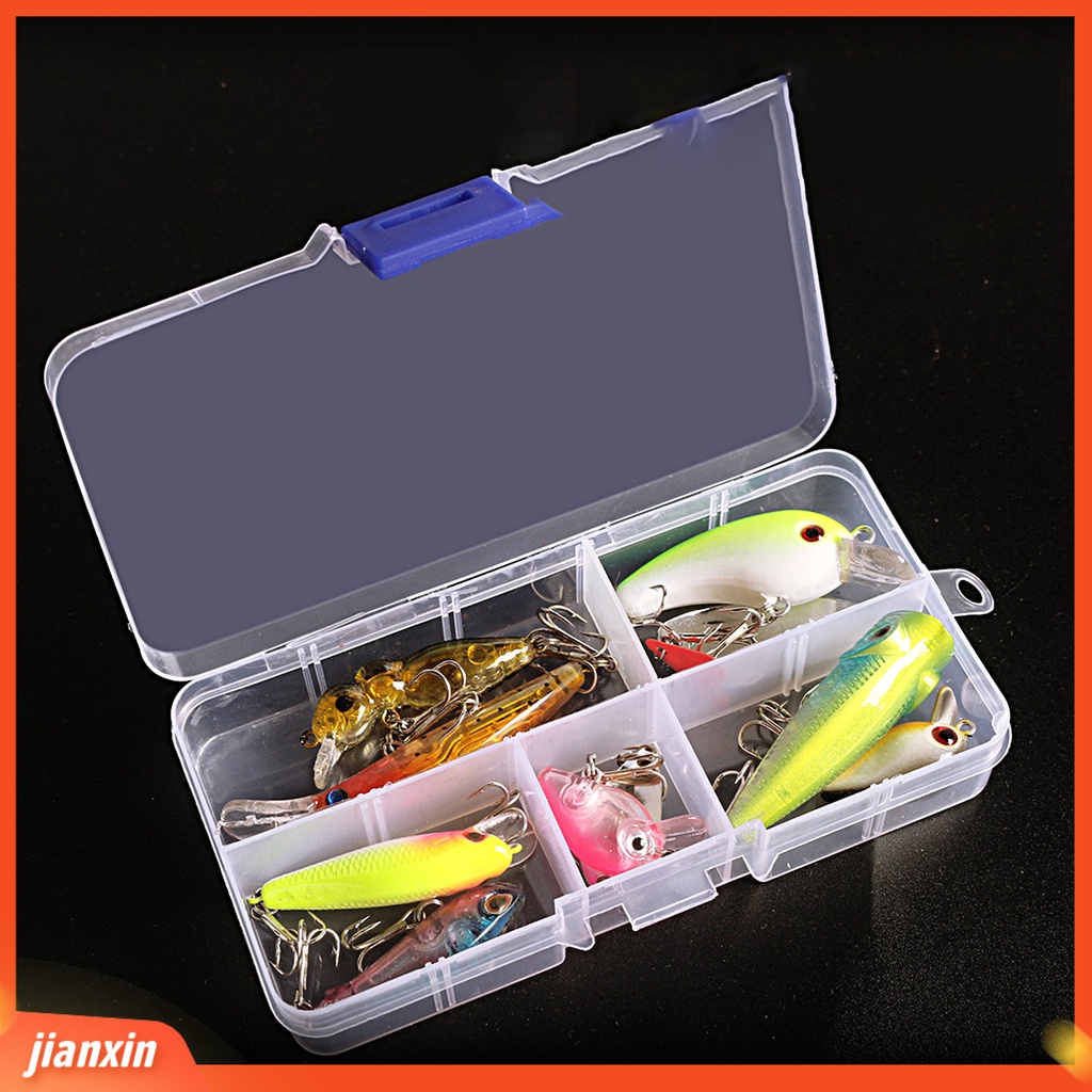 (In Stock) 10Pcs /Box 3g Umpan Pancing Simulasi 3D Fisheyes Tajam Kait Reusable Tahan Lama Daya Tarik Ikan Universal Tenggelam Ikan Kecil Popper VIB Payet Engkol Umpan Keras Peralatan Memancing