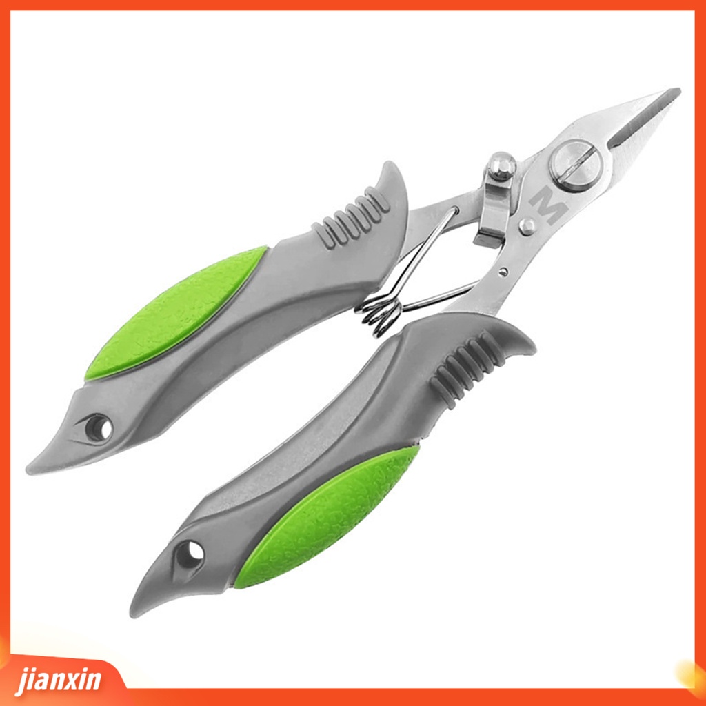(In Stock) Fish Plier Mirror-polished Mudah Disimpan Pemotong Kepang Heavy-duty Stainless Steel Untuk Outdoor