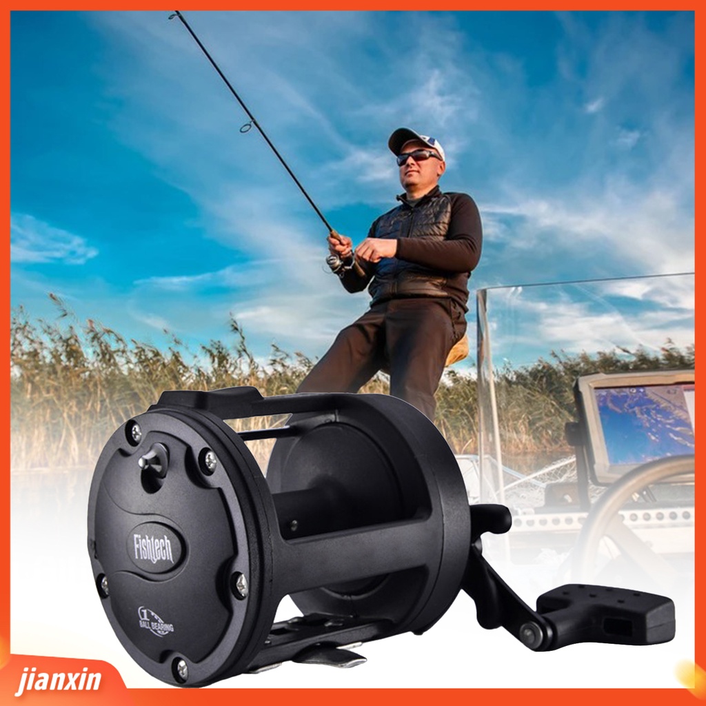 (In Stock) Baitcasting Reel Pancing Troli Roda Garis Ikan Laut Untuk Angling