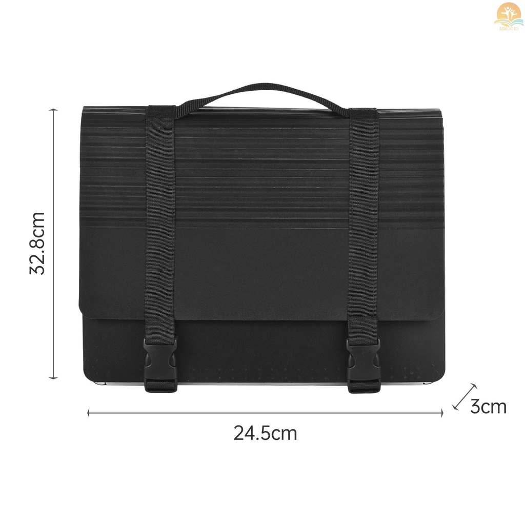 In Stock Accordian File Folder Organizer Dengan Handle 24saku Expanding File Case Ukuran Surat A4 Document Organizer Warna Pelangi Untuk Rumah Kantor Sekolah Paperwork Paper Keeper In