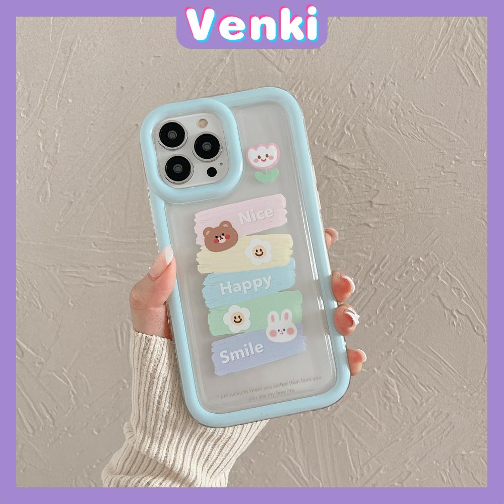 VENKI - Untuk iPhone 11 Case Bening Lembut TPU Bingkai Foto Airbag Ponsel Case Tahan Guncangan Perlindungan Kamera Catatan Tempel Lucu Kompatibel dengan iPhone 14 13 Pro Max iPhone 12 Pro Max XR XS