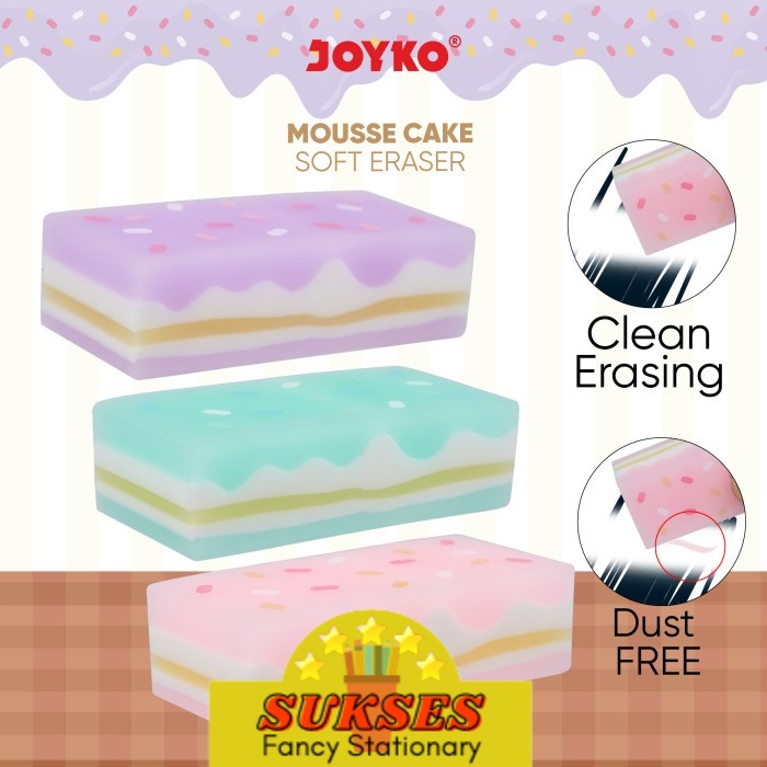 

Penghapus Eraser Joyko ERT-133 Mousse Cake