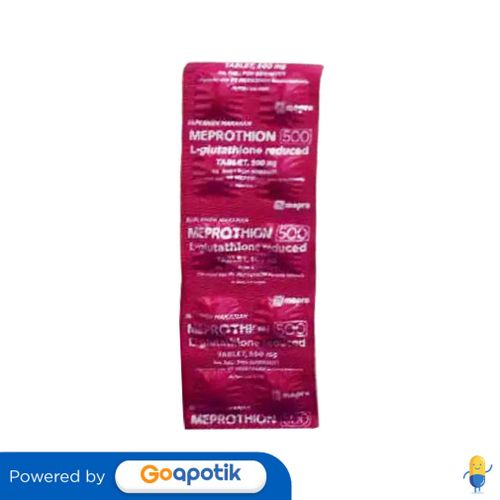 Meprothion 500 Mg Strip 10 Tablet