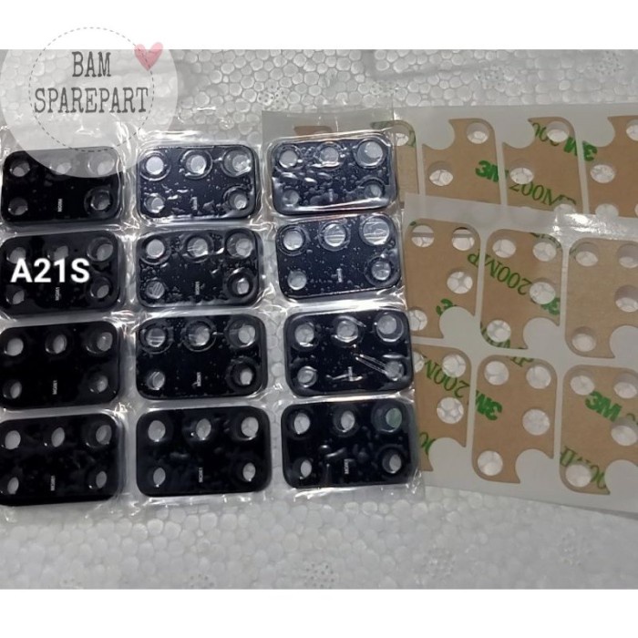 Kaca kamera SAMSUNG A21S ~ lensa kamera belakang Samsung A21S ~ Kaca Kamera HP