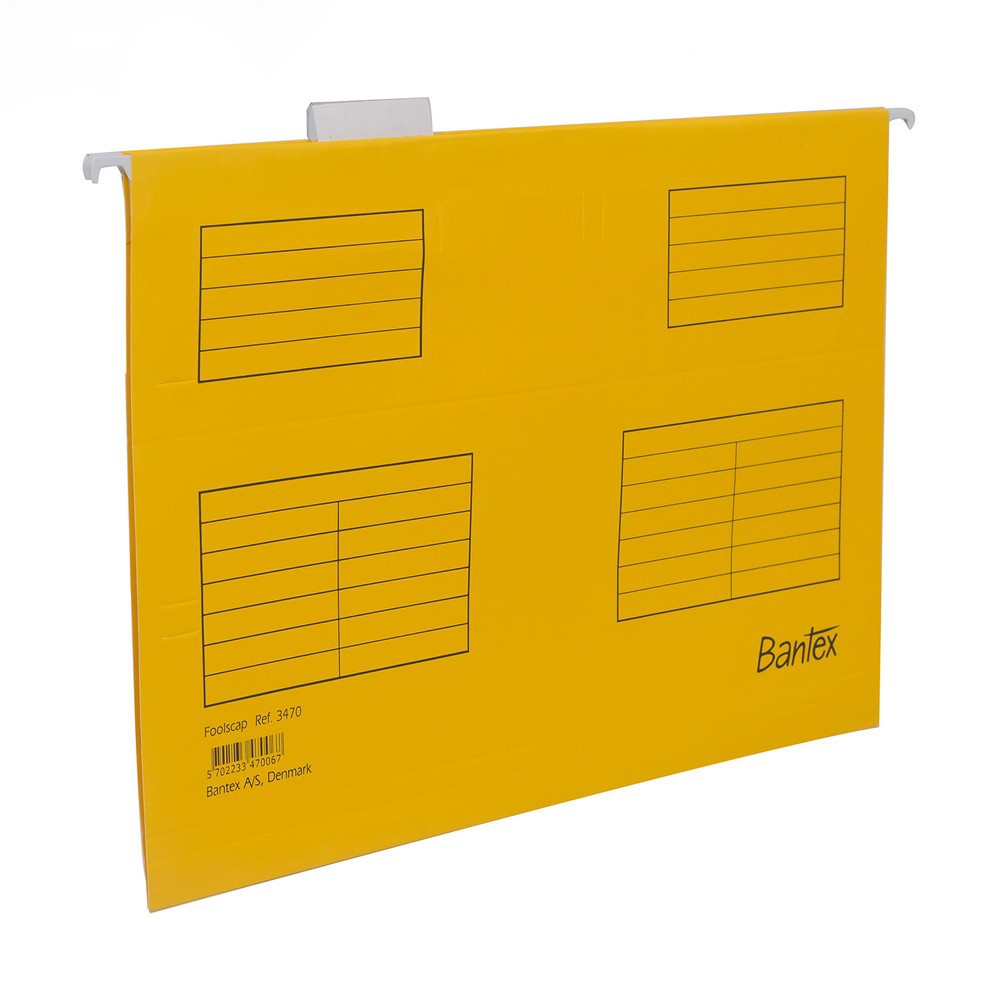 

[Artomas] Bantex Suspension file (Hang map) Folio Yellow 3470 06