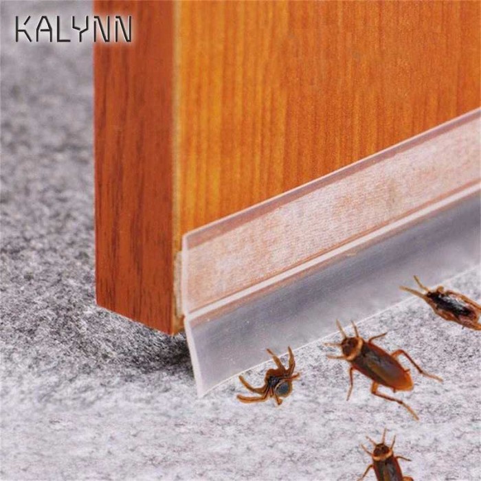 Lakban Lis Pintu 5 Meter Penggalang Air Hujan Debu Peredam Suara - Transparan