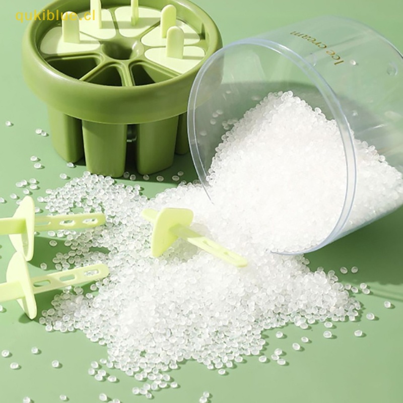 Cetakan Ice Block Silikon qukiblue 8cell/cetakan Es Krim/ Icy Pole Jelly Popsicle Maker cl