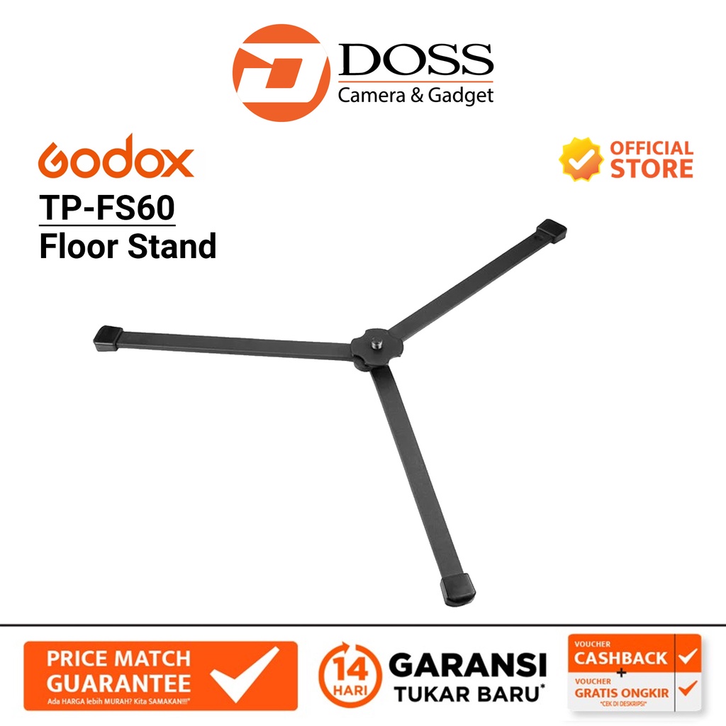 Godox TP-FS60 Floor Stand for Pixel Series LED Tube Lights