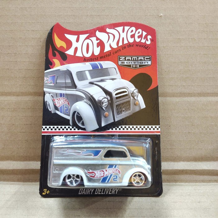 Hotwheels Mail In Dairy Delivery Zamac Edition 2019 Free Protector