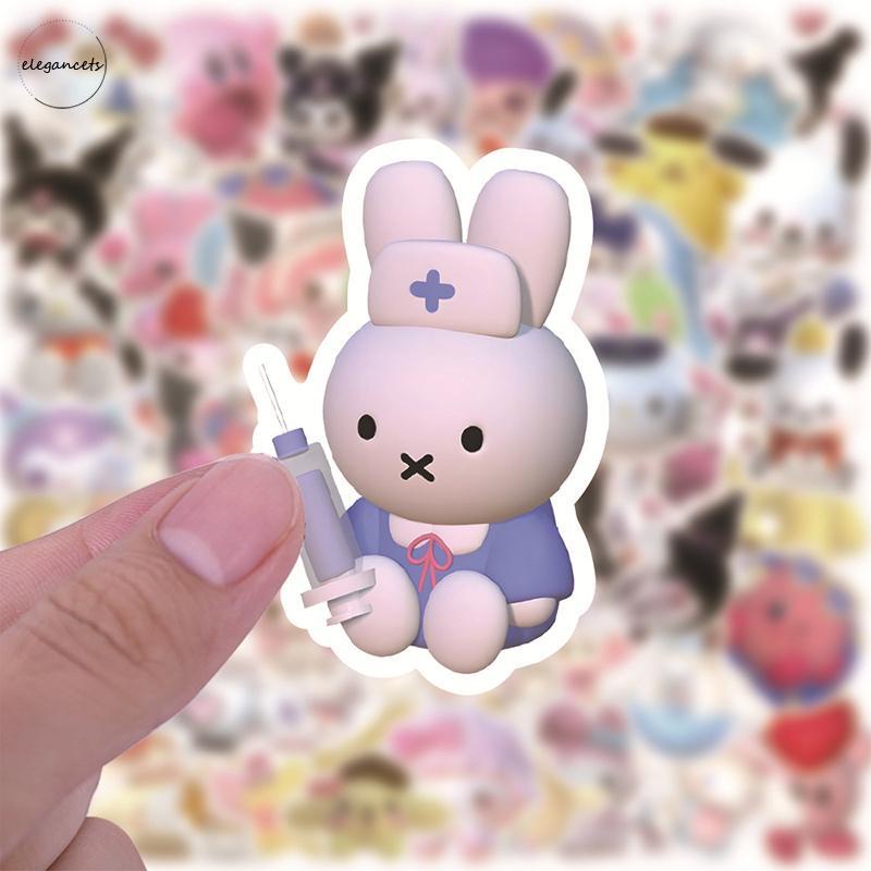 

Stiker Sanrio Lucu Stiker Kartun 3D Kartun Cangkir Air Stiker Tahan Air E