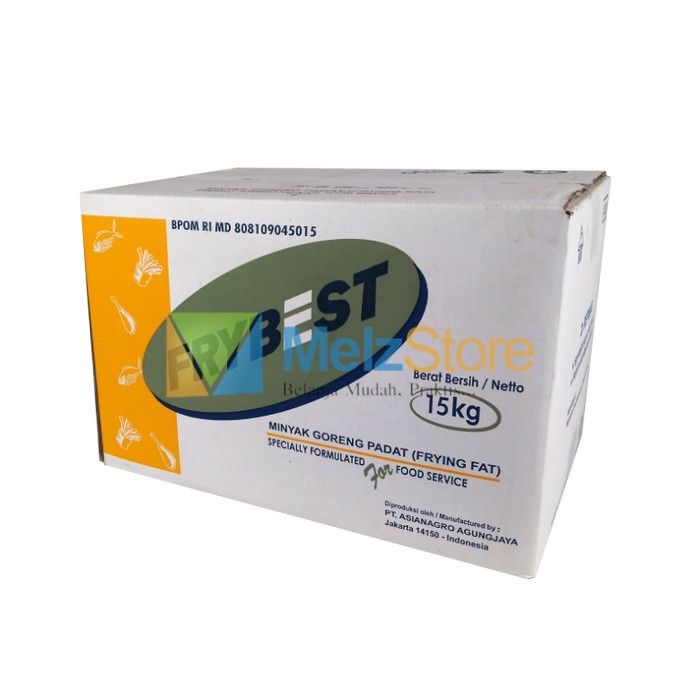 

✨Ready Stok✨ - [KHUSUS GOJEK]Minyak Padat/Beku Frybest,Rahasia Restoran Cepat Saji- 1.2.23