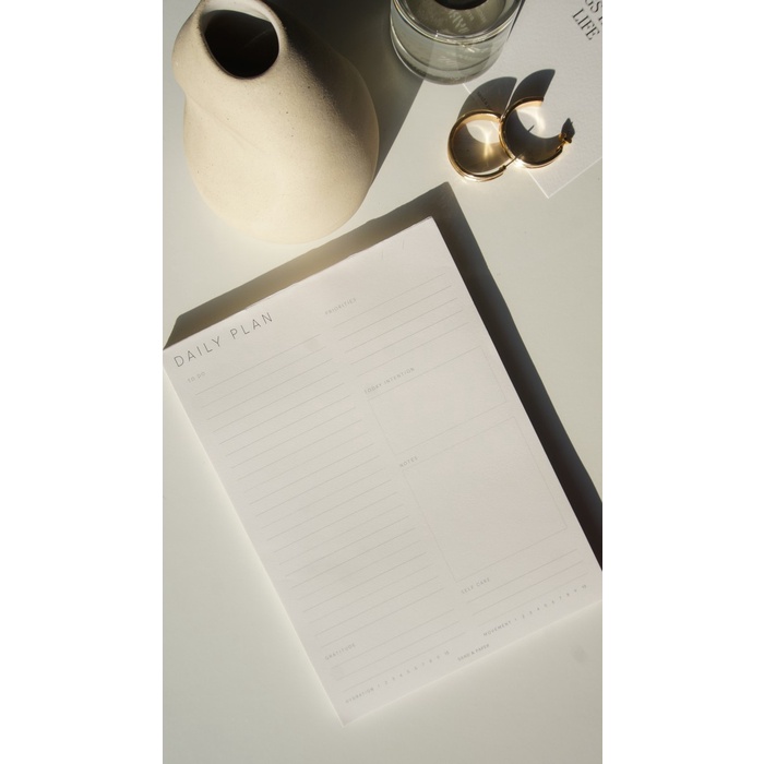 

✨BISA COD✨ -Daily Plan Notepad