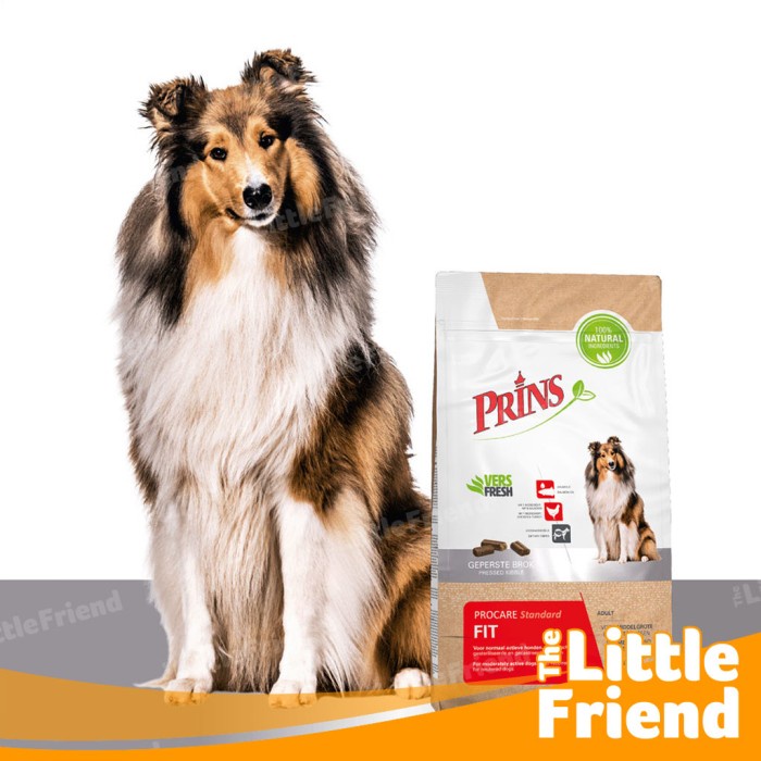 Makanan Anjing Dewasa Kibble Large Breeds PRINS PROCARE STANDARD FIT