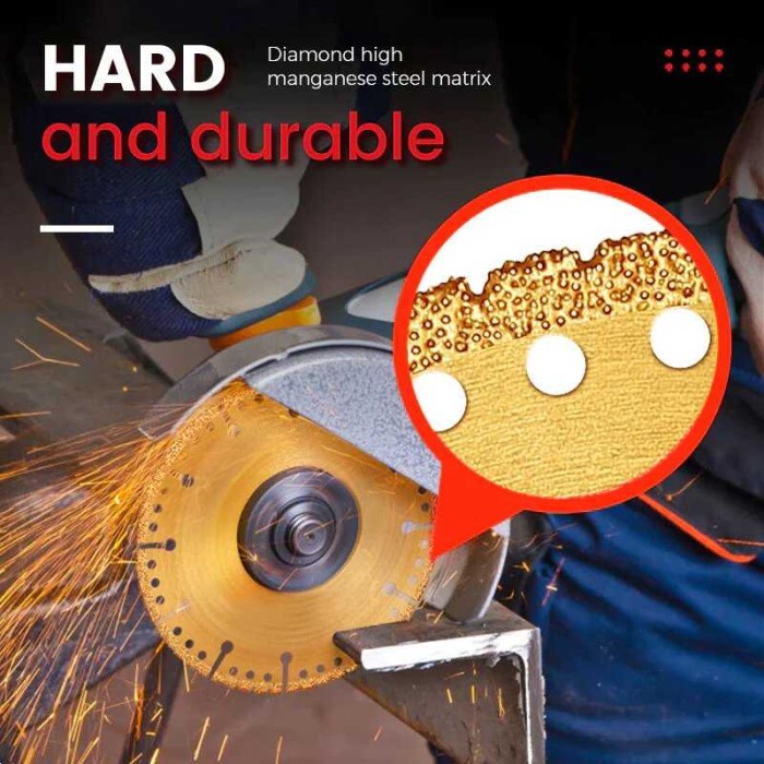 

TRFF Mata Gerinda Cakram Diamond Wheel Smooth Cutting 125mm DL-12