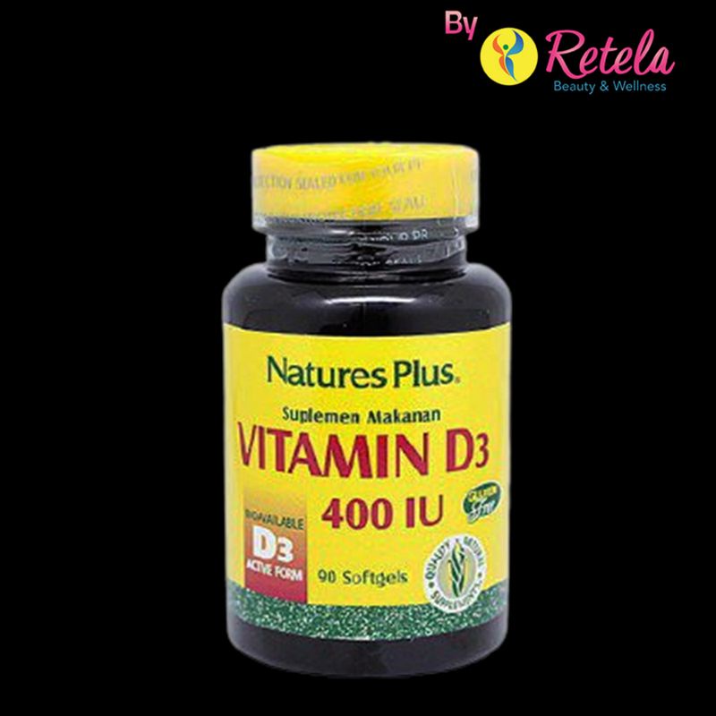 Nature`S Plus Vit.D3 400iu 90 Softgel