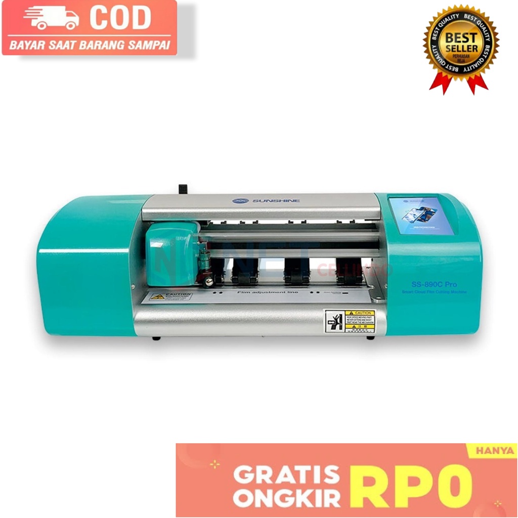 TOOL MESIN CUTTING BLUETOOTH + WIFI SUNSHINE SS-890C PRO 12.9 INCH