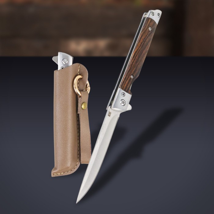 Alat Potong Lipat Outdoor Portable Knife Survival Tool - M390 DMS