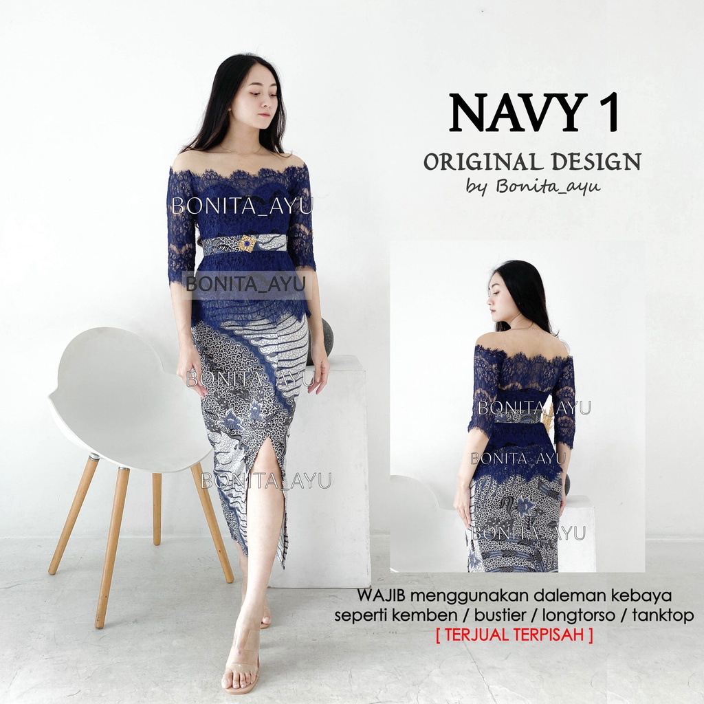 PROMO SET NAGITA MODERN/SET KEBAYA BALI SABRINA BONITA AYU