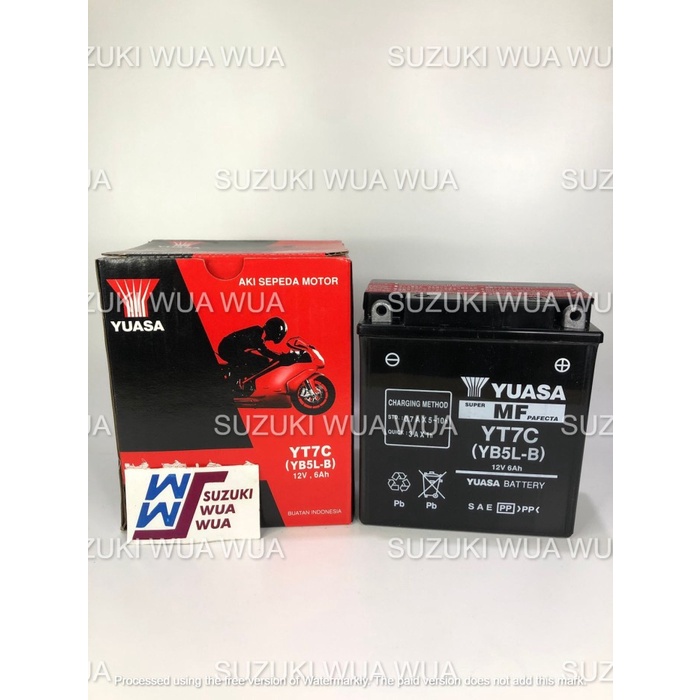 AKI KERING SUPRA VEGA MIO SHOGUN SMASH FIZ R ORIGINAL YUASA YT7C