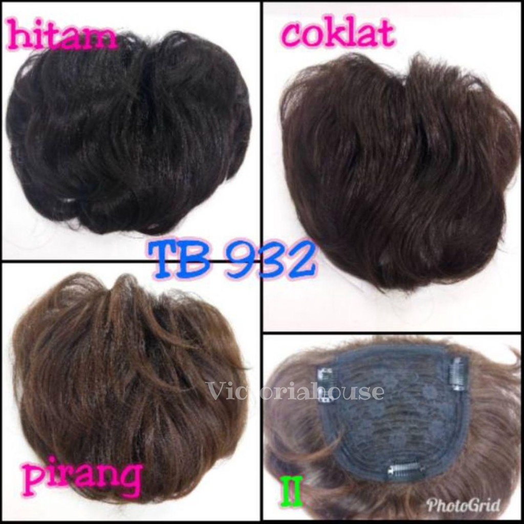 Wig Toupee 932 penutup kebotakan (VH)