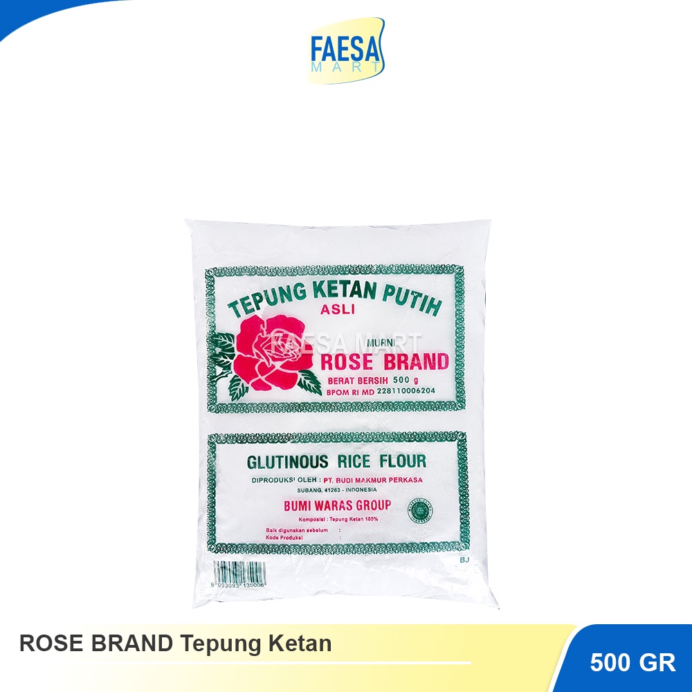 

ROSE BRAND Tepung Ketan 500gr