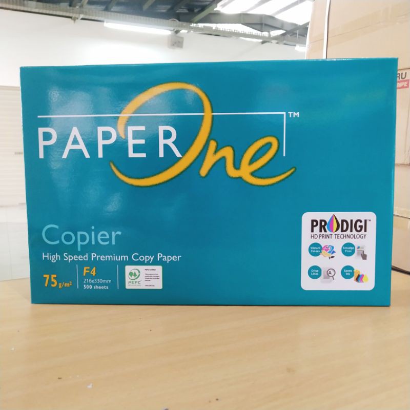 

KERTAS HVS PAPER ONE F4 75gr (putih)