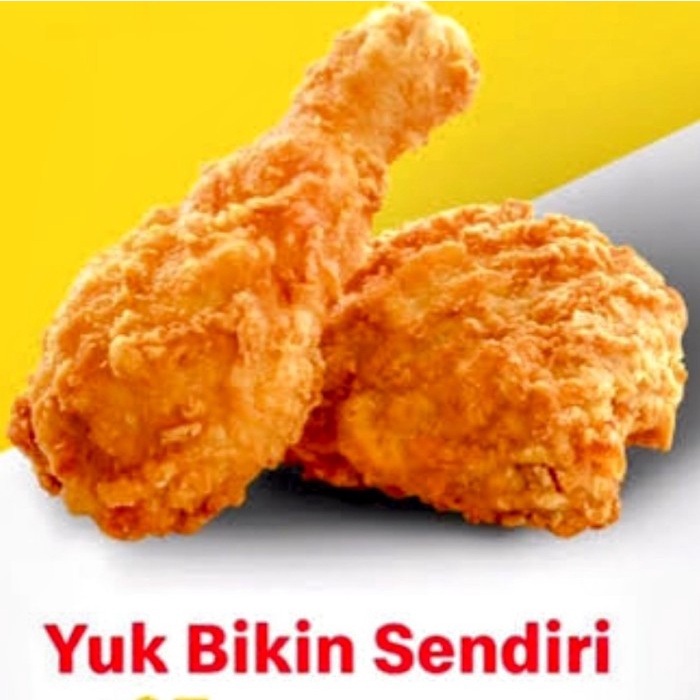 

Tepung Bumbu Marinasi Ayam Pedas Fried Chicken Hot Spicy 1 Kg