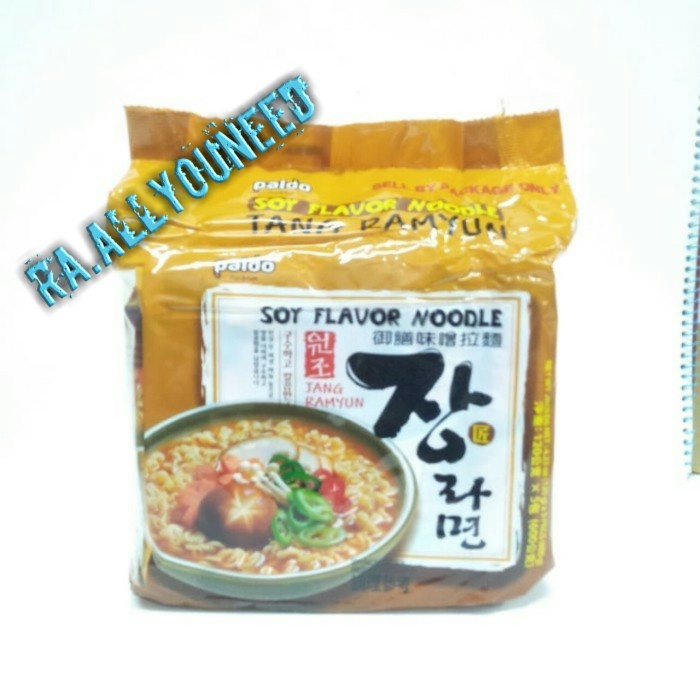 

Paldo Jang Ramyun - Mi Instan Rasa Kedelai 600gr (120gr@5pcs)