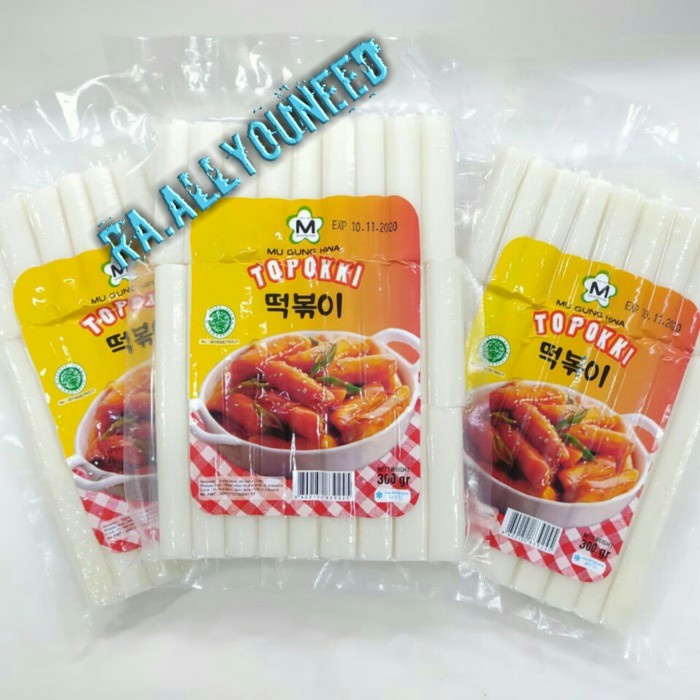 

Topokki Tok - Rice Cake Korea 300gr