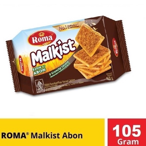 

ROMA Malkist Abon Crackers Biskuit 90gr ORIGINAL