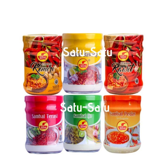 

Sambal Terasi - Cabe Ijo - Bawang All Variant