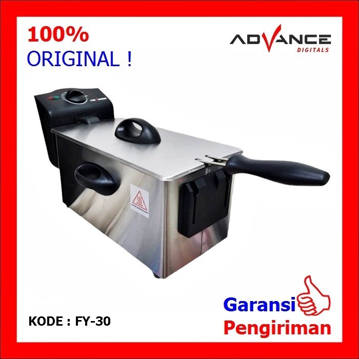 Penggorengan Listrik Deep Fryer Listrik 3 Ltr Advance FY 30