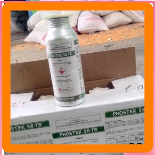 Phostek Obat Fumigasi Kutu Beras Jagung Tepung Fumigan Pengendali Hama Gudang
