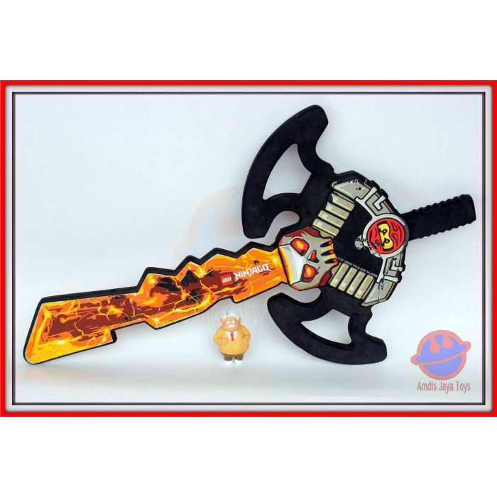 Original Ori Lego Ninjago Weapon 853529 - Sword Foam Cosplay Rare Item