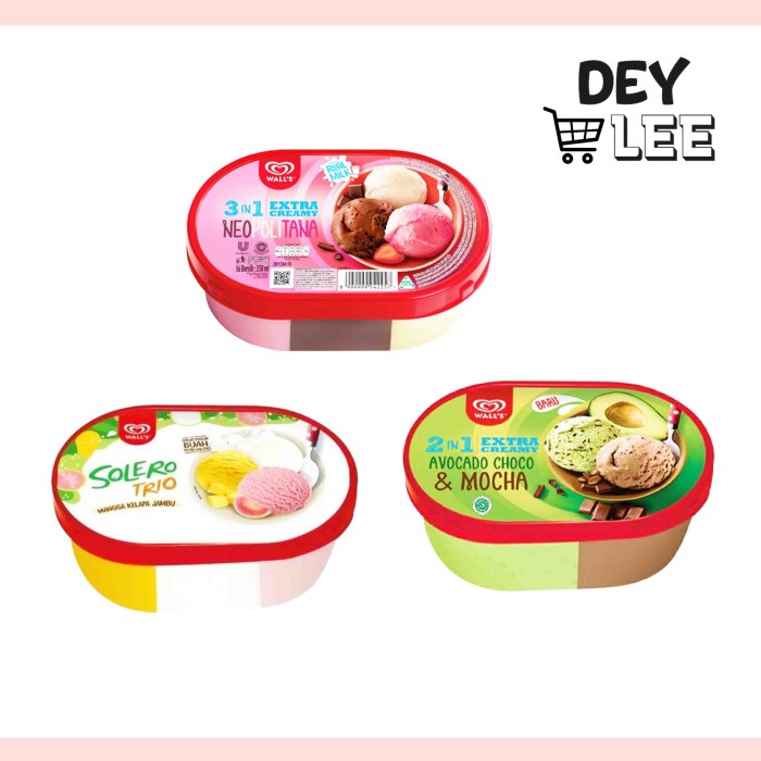 Es Krim WALLS 350ml Ice Cream All Variant Aneka Rasa Bandung