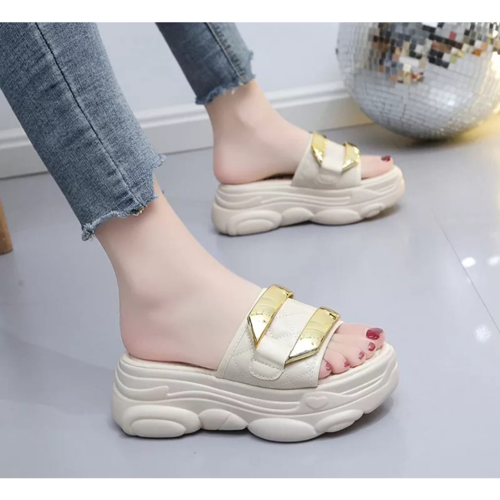 RASHA SANDAL FLAT WANITA KK60