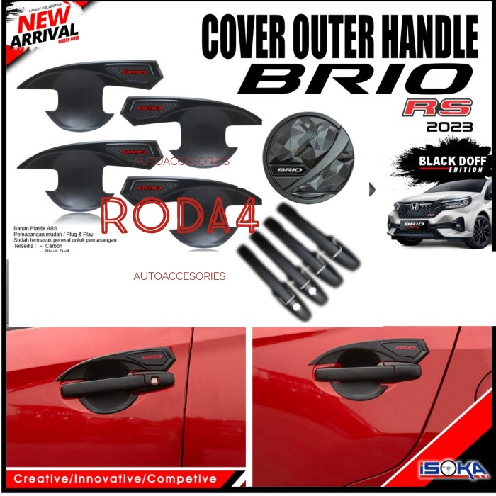 Outer Handle Tank Cover Pegangan Pintu Mobil All New Honda Brio 2023