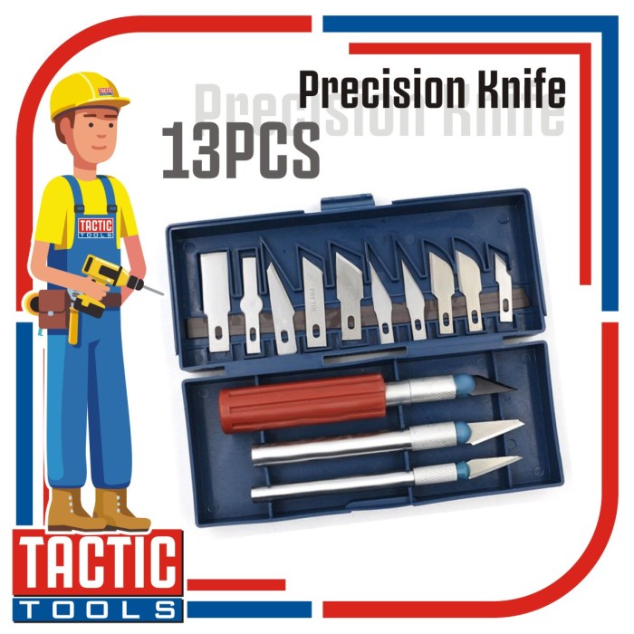 

Pisau Ukir Seni 13 in 1 / Precision Art Knife