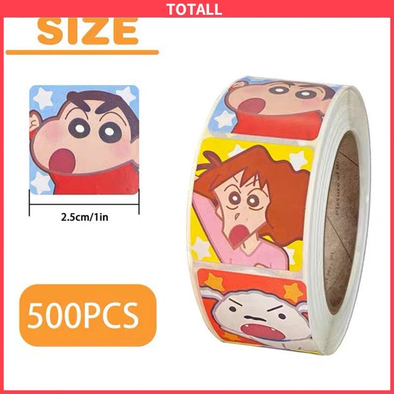 COD Kartun Lucu Bahan Scrapbook Sticker Melody Crayon Shin-chan Line Dog DIY Stiker Dekoratif-Totall