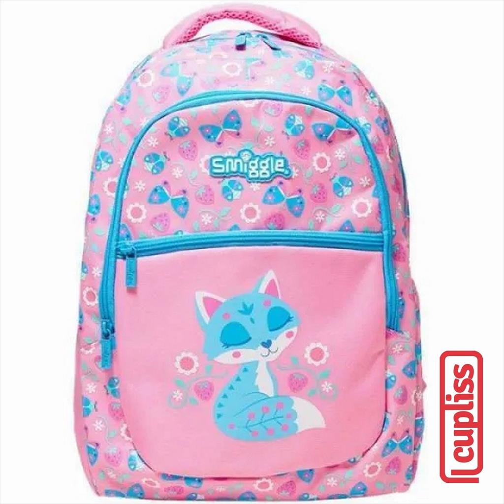 SMIGGLE Backpack Bag 444295 Lite Peppy Pink Tas Ransel Anak