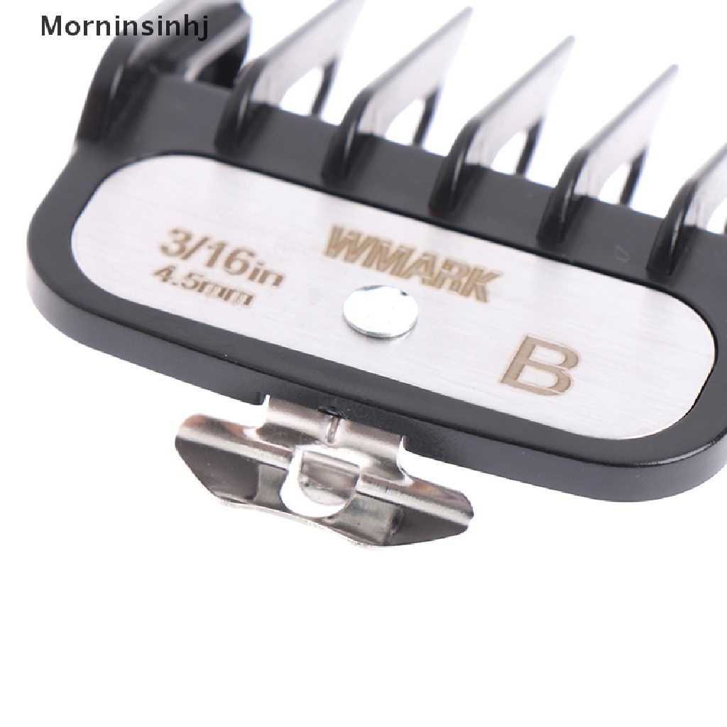 Mornin 1.5MM +4.5MM Hitam Hair Clipper Limit Sisir Cutg Guide Replaceable Universal id