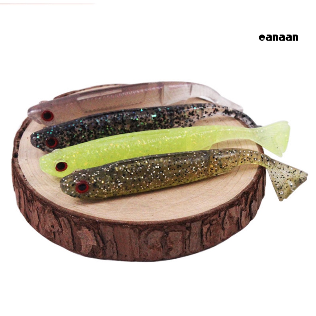 Cnn-6pcs Umpan Pancing Menggoda Mirip Hidup Hidup Hidup Ripper Shad Fishing Lure Untuk Angling