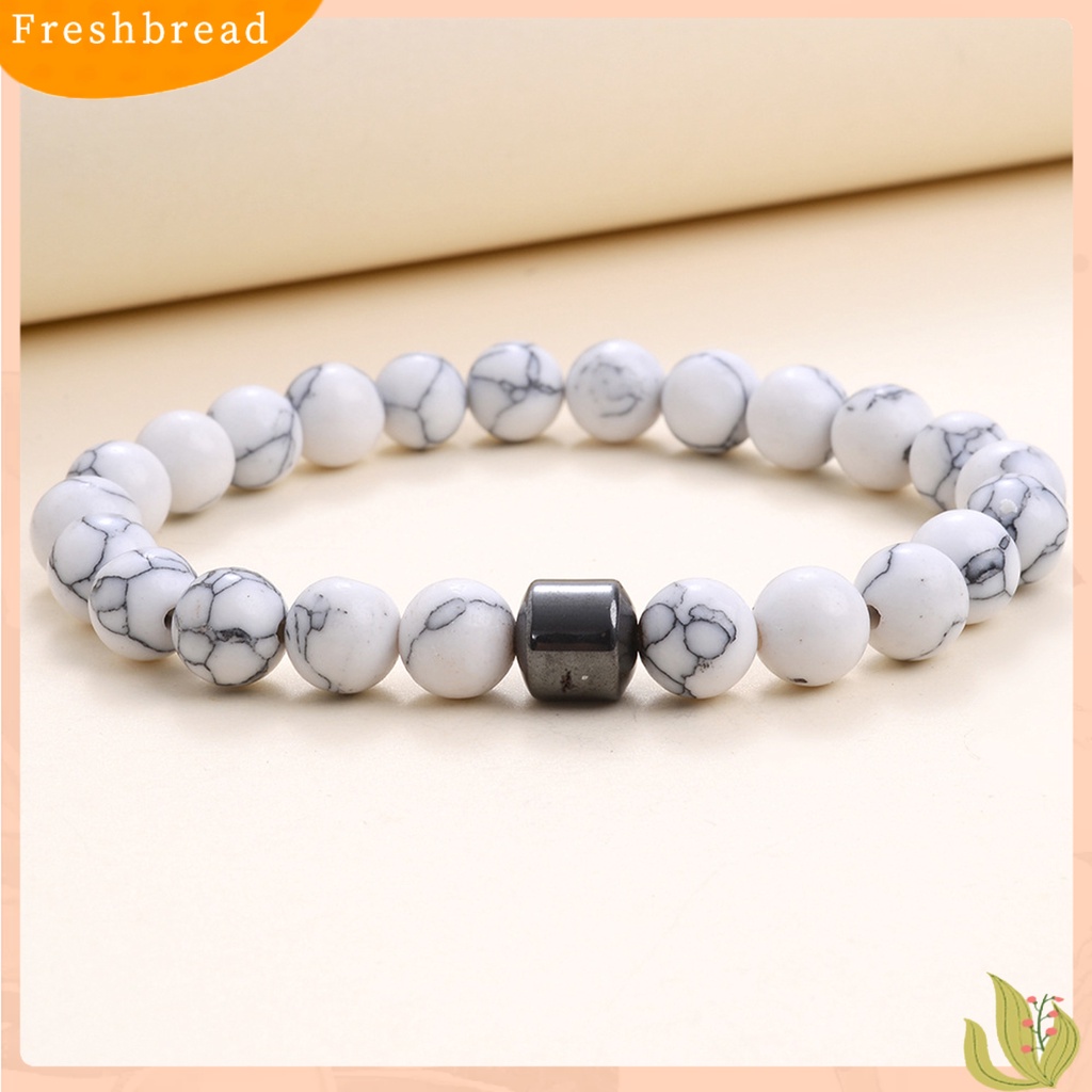 &lt; Freshbread &gt; Gelang Manik-Manik ic Hias Tali Elastis Peregangan All-match Hadiah Penghilang Stress 8mm Natural Faux Stone Tiger Eye Beads Healing Bracelet Untuk Kehidupan Sehari-Hari