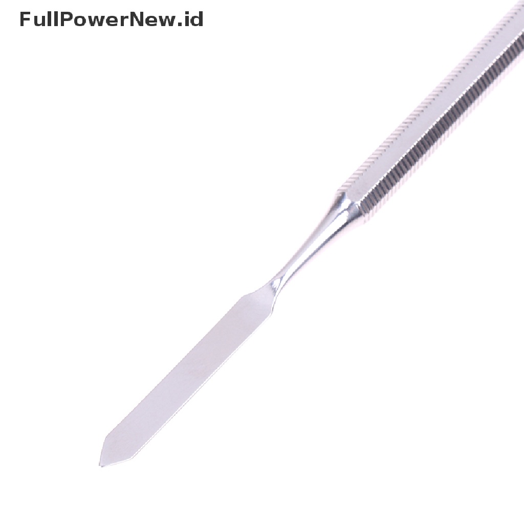 Power Stainless Steel Makeup Toner Spatula Mixing Stick Foundation Alat Pengaduk Krim ID