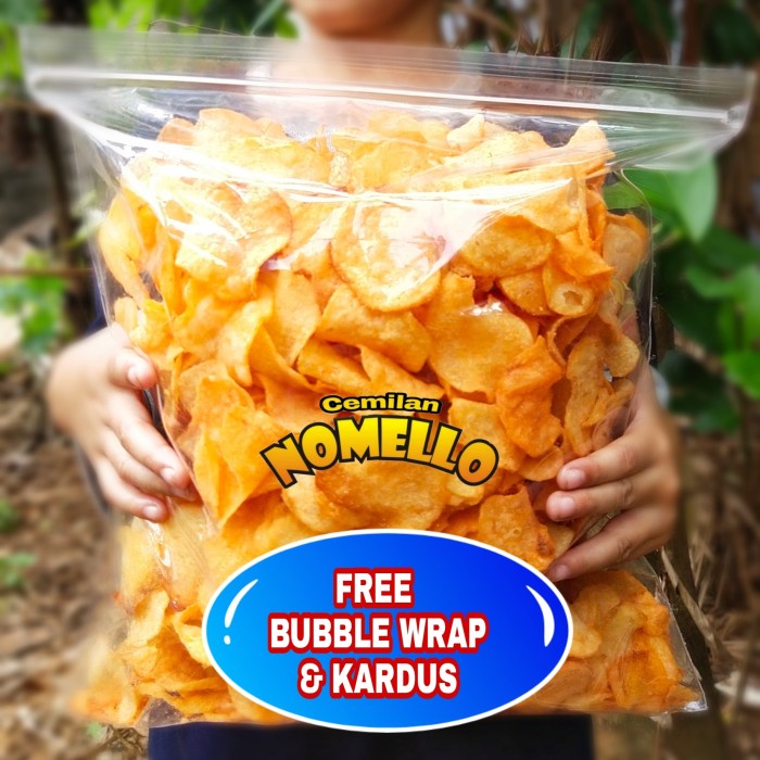 

Terlaris Super Hemat !! Keripik Kentang Home Made 500Gr Aneka Rasa