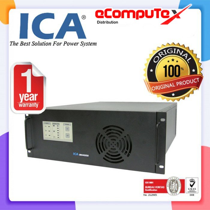 INVERTER ICA INV-4000 INV4000 4000VA RACK MOUNT INVERTER GARANSI RESMI