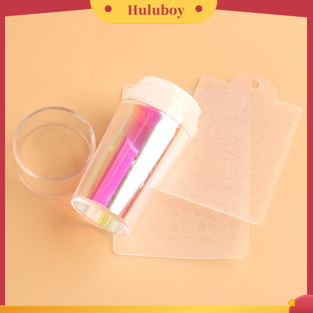 {In Stock} 1set Stempel Kuku Dapat Digunakan Kembali Non-Cacat Baik Daktilitas Putaran Silicone Stamper Kuku Transparan Alat Seni Untuk Manicure