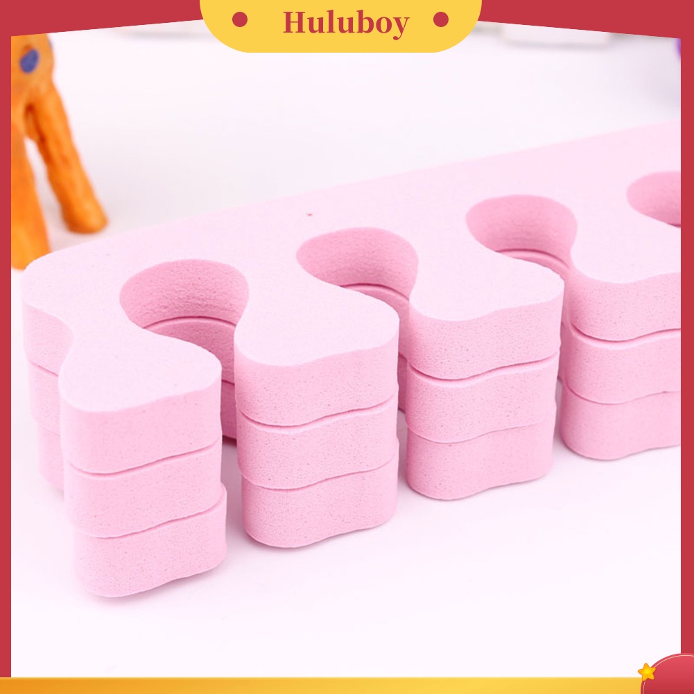 {In Stock} 20Pcs Spons Lembut Pemisah Jari Kaki Nail Art Pedicure Manicure Alat Untuk Salon